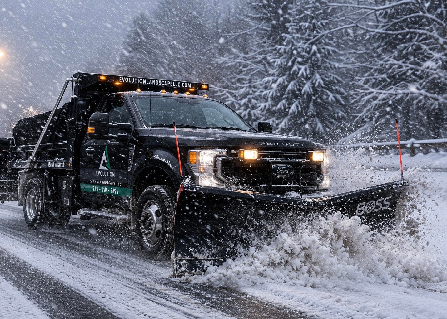 Snow Removal — Evolution Truck
